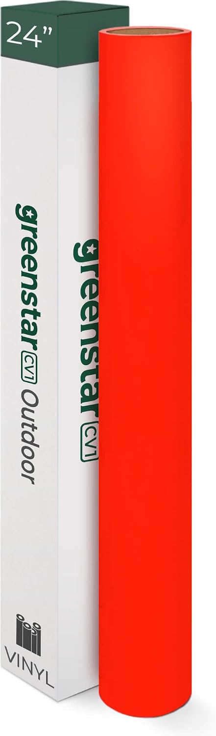 24 inch Greenstar CV1 Outdoor Calendered Vinyl, 3mil