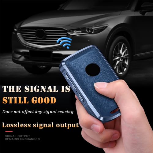 Coque de clé en alliage pour Mazda étui protection Mazda 3 CX-5