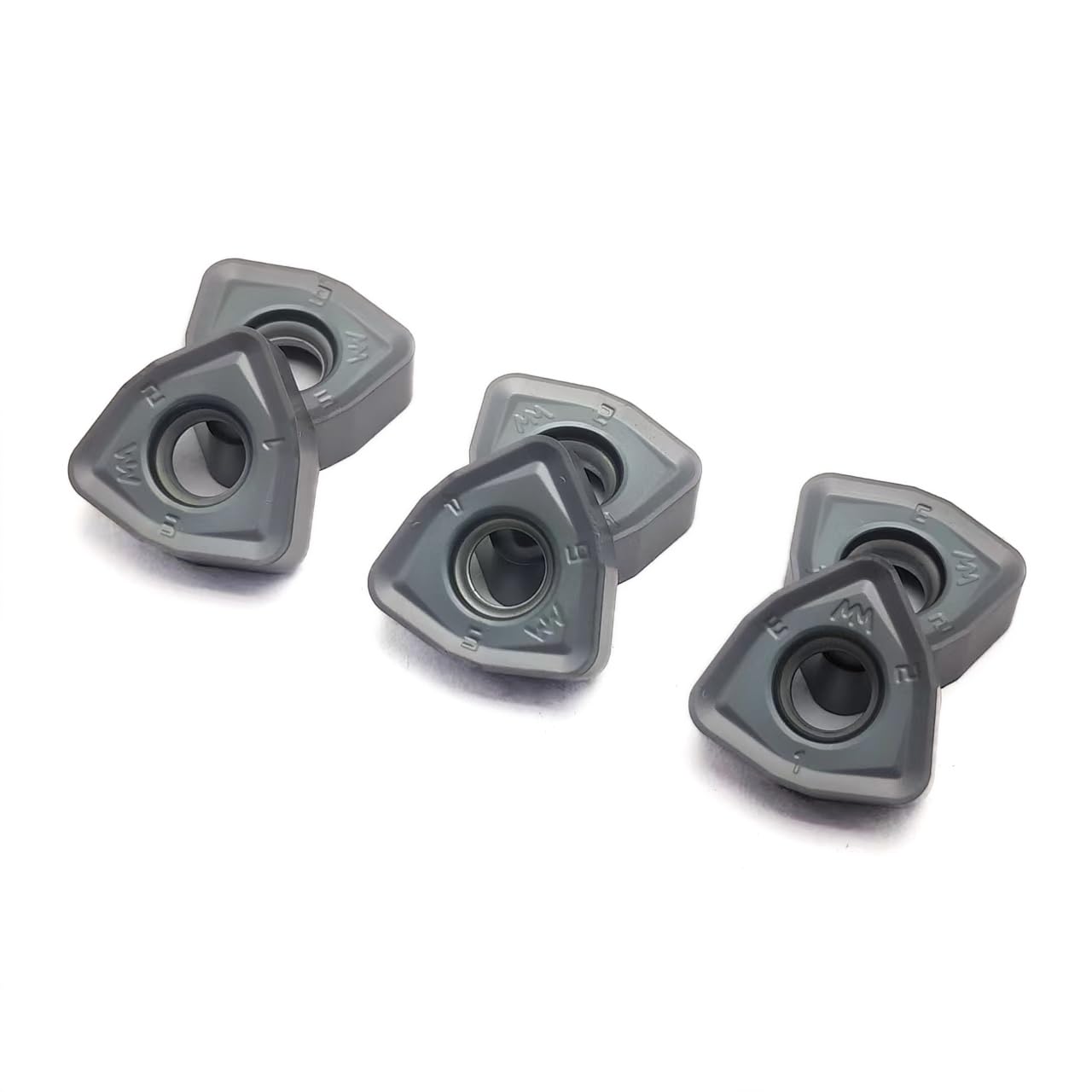 10pcs WNMX09T316NN PC5300/WNMX09T316ZNN PC9030 CNC Milling Carbide Inserts for Steel, Turning Inserts Cutting Tools(WNMX09T316NN PC5300)