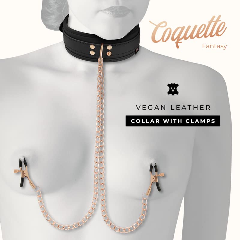 Sexy collare con pinzette per capezzoli nipple clamp bdsm pinzette capezzoli giorcvhie erotici di coppia feticismo bondage