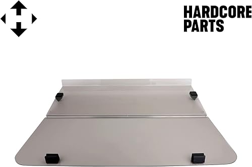 Miniatura 2 de Hardcore Parts Parabrisas tintado plegable para carrito de golf Yamaha G14/G16 (1995-2003)