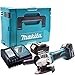 Price comparison product image Makita DGA452Z 18V Angle Grinder with 2 x 4.0Ah BL1840 Batteries, Charger & Case