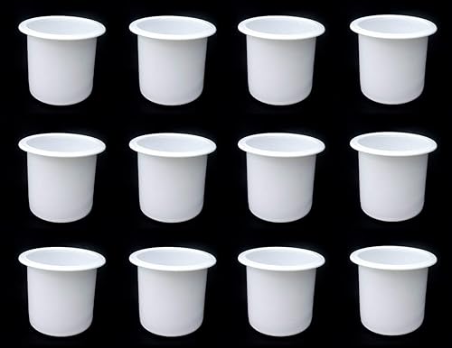 2 78 Gota de plástico blanco en portavasos de plástico multipack al por mayor listado al por mayor póker (12)