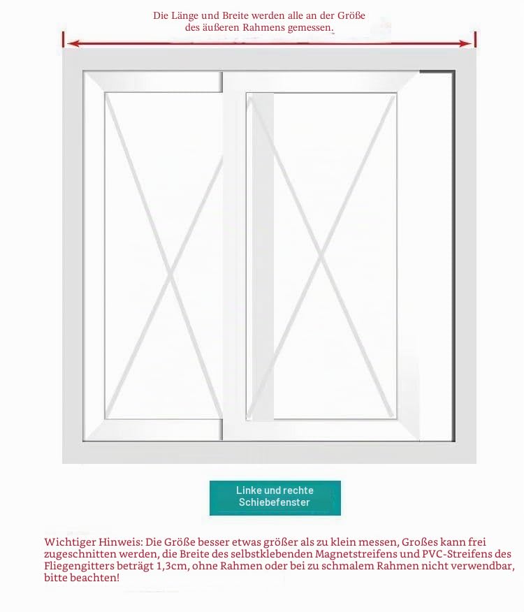 Insektenschutzgitter Fenster Magnet mit Rahmen - DIY Zuschneidbar Bildschirmfenster, Ohne Bohren, Starker Magnetrahmen & Glasfaser-Mesh (Schwarz, 140x180)