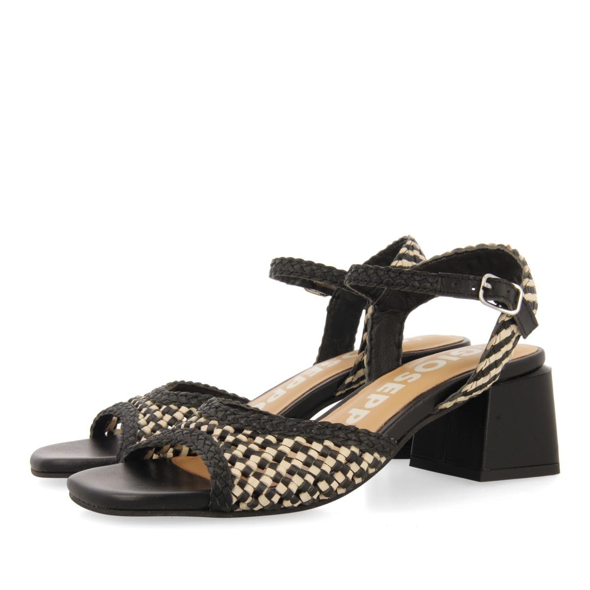 GIOSEPPO Ladock Women's Sandals, Black, 4 UK