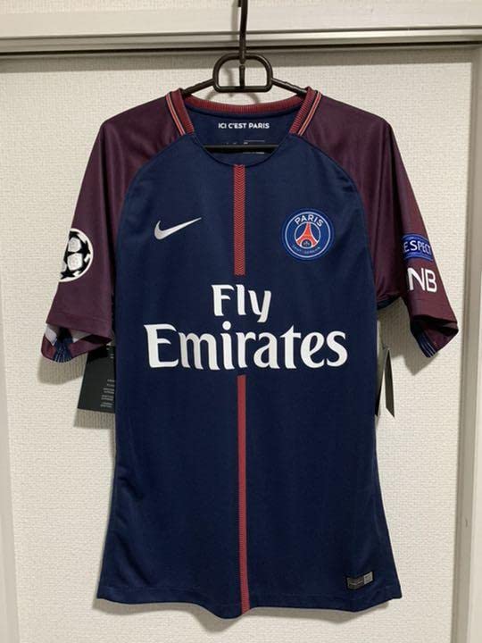 Amazon.co.jp: キリアンムバッペ パリSG17/18ホームユニフォーム