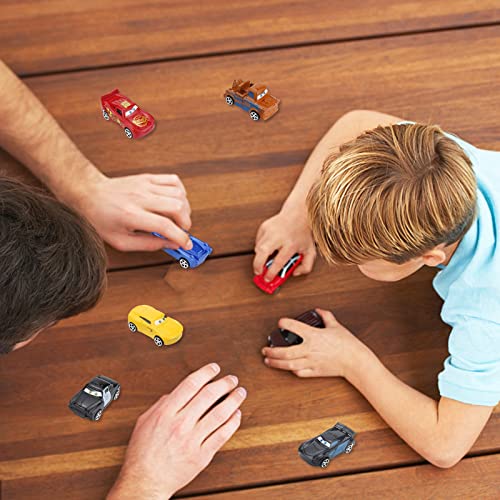 Hendpock Set di 6 giocattoli per auto, mini auto