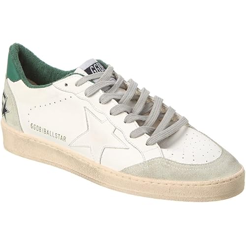 Golden Goose Ball Star Leather Sneaker, 43, White