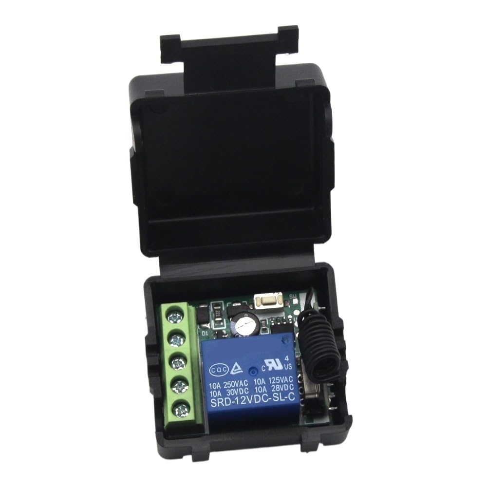 Module émetteur et récepteur 433Mhz avec relais 1 canal pour commutateur sans fil