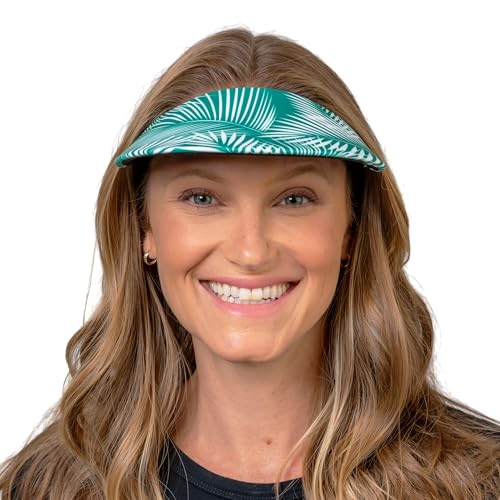 Image of No Headache Sun Visor for Women | Stylish, Lightweight Golf & Tennis Hat | UV Protection for Outdoor Sports & Travel