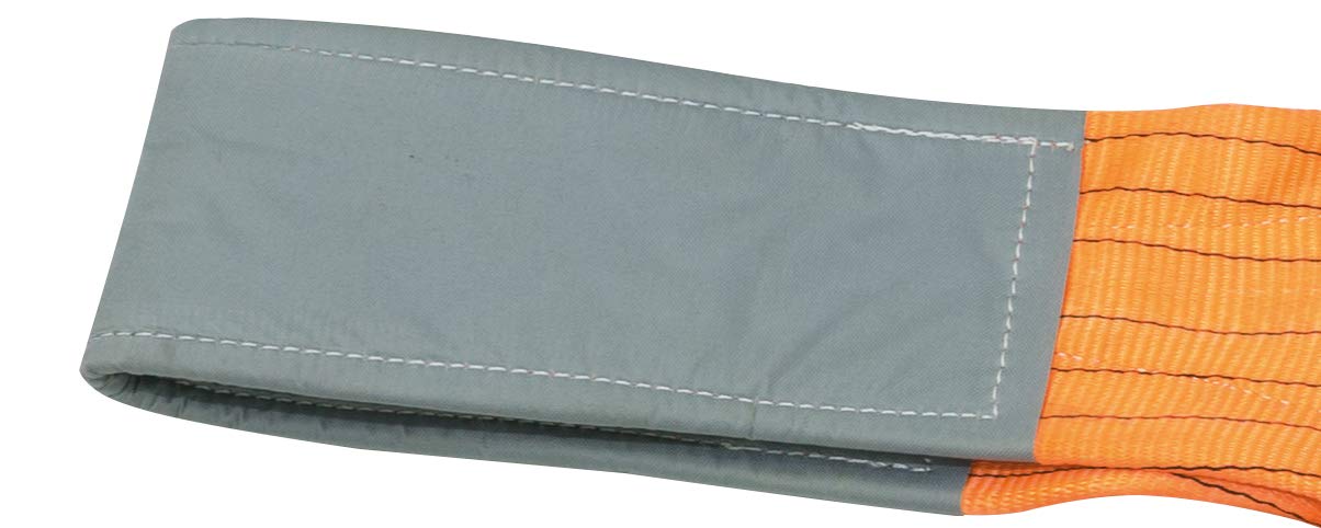Petex 47110835 hebeband WLL 10.000 kg, lunghezza 8 m, larghezza 300 mm, Arancione