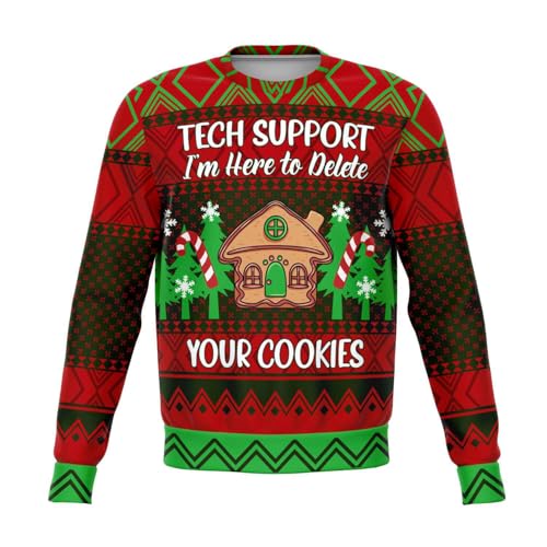 Tech Support Delete Your Cookies Sweatshirt
