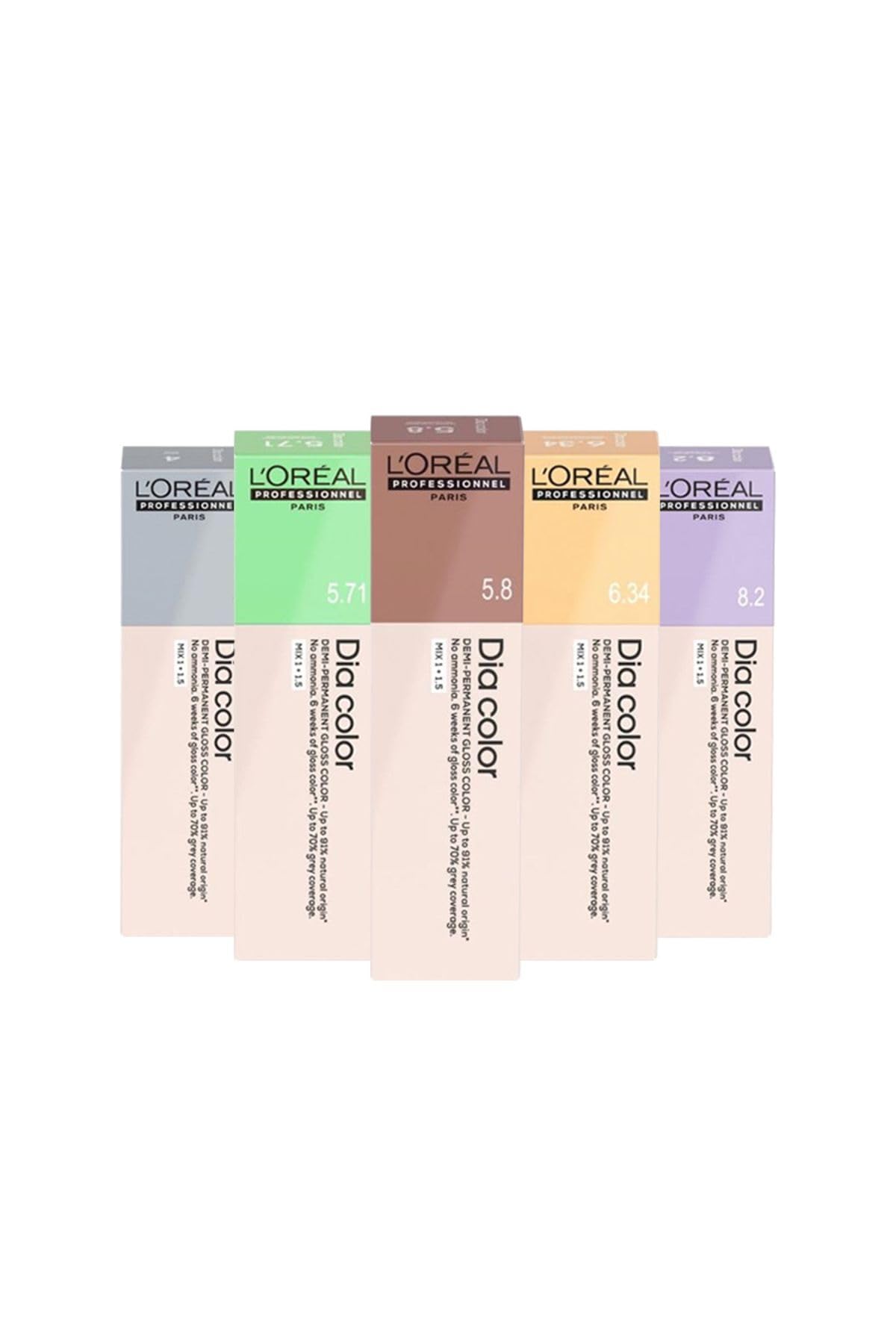 L'Oréal Professionnel Dia Color Demi Permanent Hair Colour - 6 60ml