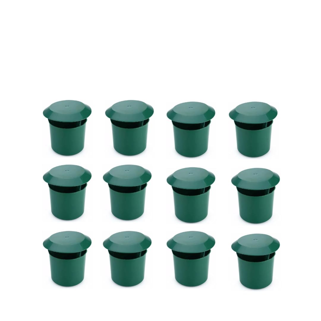 TTXSDYD Garden Snail And Slug Trap, Beer Traps For Snails And Slugs, Eco Friendly & Plastic Pest Catcher Box For Outdoor Gardening Flowers, Simple To Use (12 PCS)