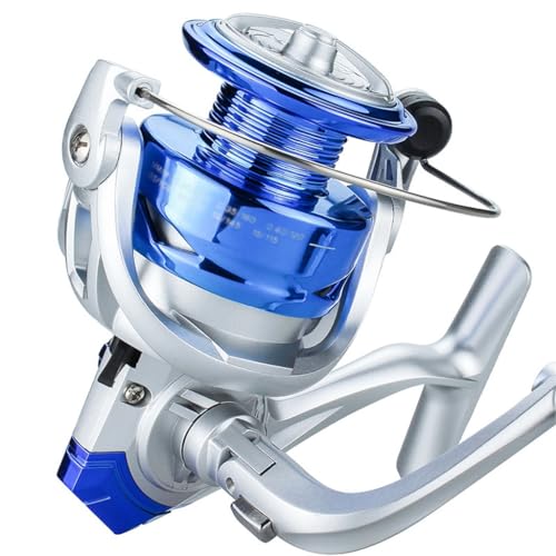 Roue rotative en métal pour pêche au moulinet robuste en mer - 4