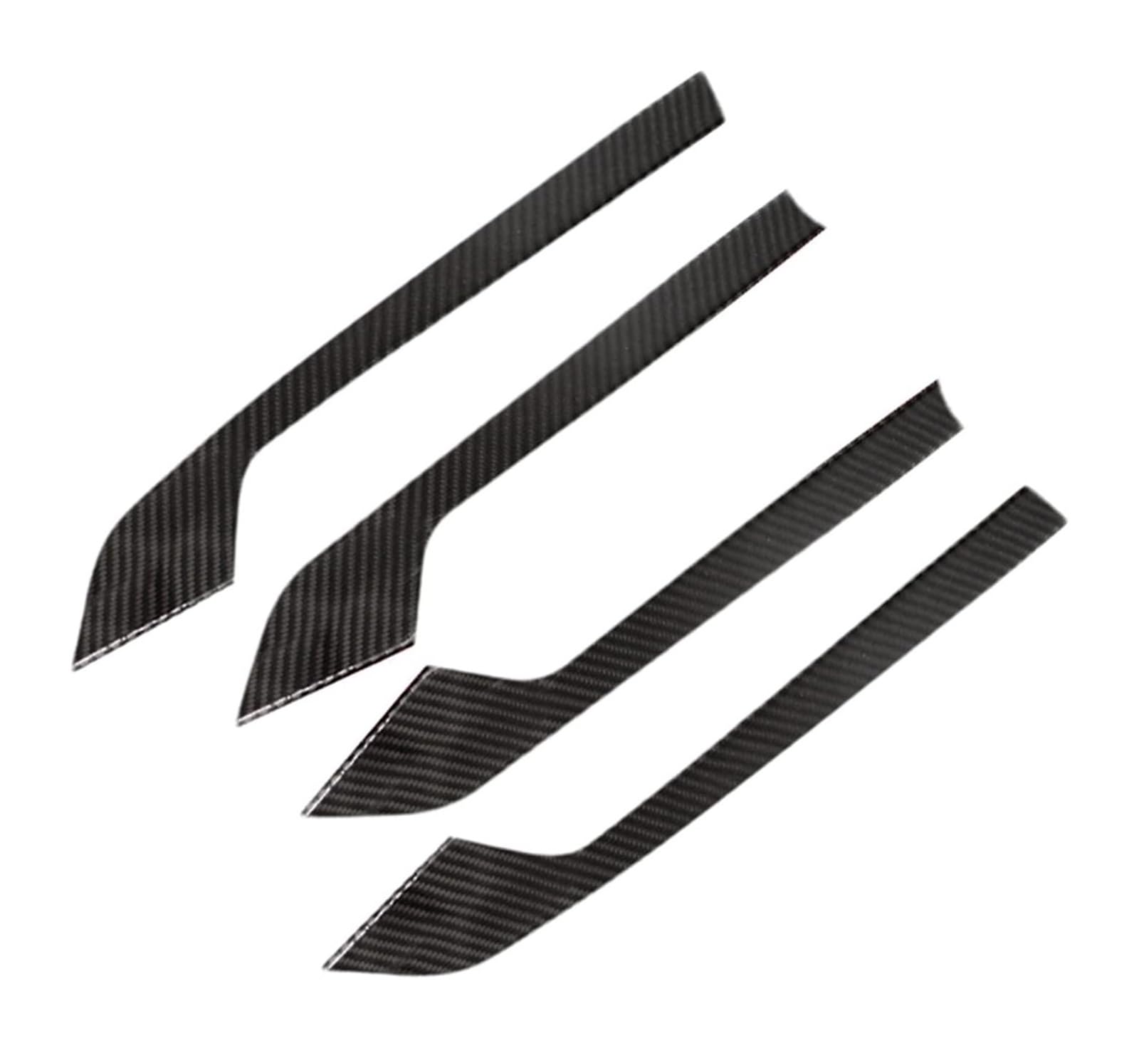 Mfbgpvcvmm Door Panel Cover 1 For A4 B9 A4l 2017 2018 Carbon Fiber Car Styling Door Handle Armrest Panel Bowl Cover Trim Side Door Handle(Door Panel Cover 1)