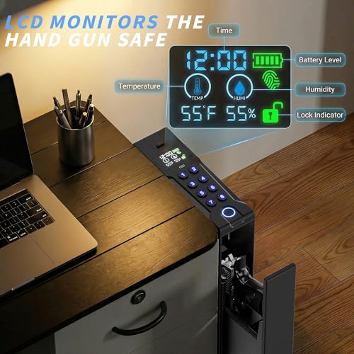 Quick Access Biometric Pistol Safe