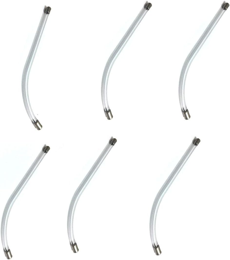 EZ FIT Clear Voice Tube Replacement for Encore,Tristar and SupraPlus,Intended for Plantronics Headsets Replacement Accessory Spare Parts VOICETUBES Clear