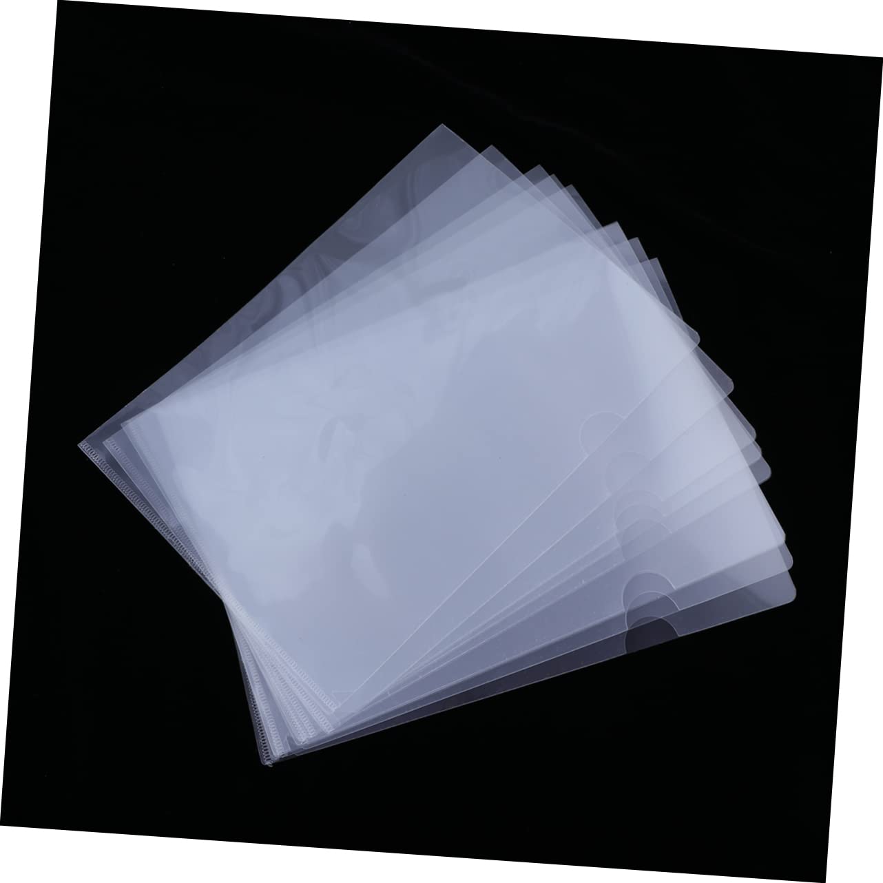 NUOBESTY 120 Stk Weiße Blankokarten Mit Chip Umschläge Sicheren Ordner Kopieren Ein Größenordner Dateiordner Löschen Aktenordner Papierordner Sobres Para Cartas Tasche A4 Zweiseitige Mappe
