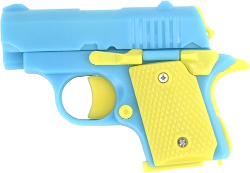 Miniatura 8 de Juguete antiestrés para adultos, juguete de pistola pequeña impresa en 3D 1911, un juguete para aliviar el estrés adecuado para aliviar el TDAH y la