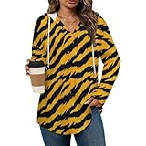 Convient pour toutes les occasions : ce sweat à capuche et sweat-shirt pour femme à motif rayé tigre est idéal pour se détendre, voyager ou pour une tenue décontractée. Que vous portiez des vêtements d'hiver pour femme ou des tenues à capuche pour femme, il se marie parfaitement avec un jean ou un legging. Idéal pour les amateurs de sweats à capuche et les collections de sweats à capuche et sweat-shirts tendance pour femmes, il est idéal pour tous les styles de vie, des courses aux escapades du week-end