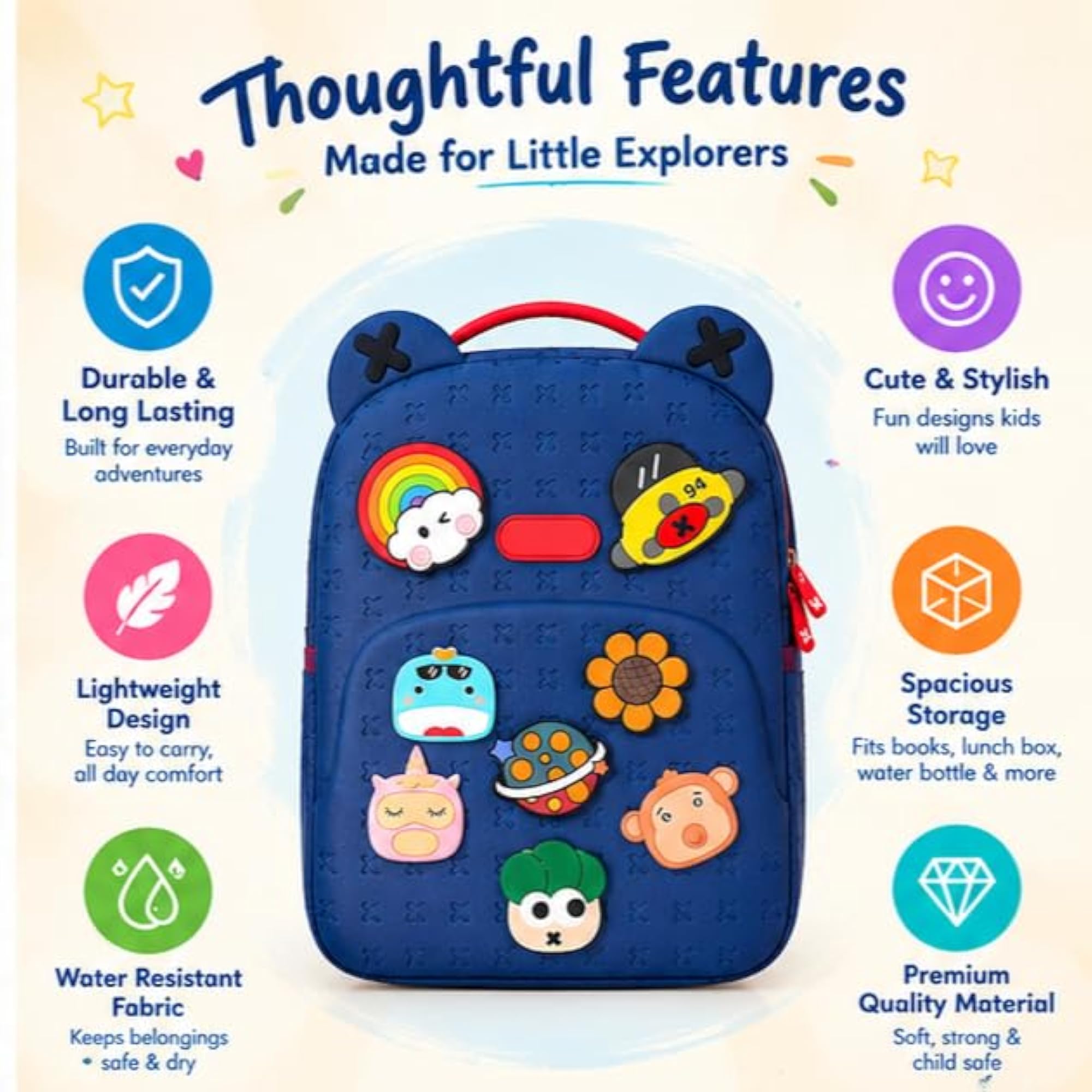 EVA School Backpack for Boys & Girls