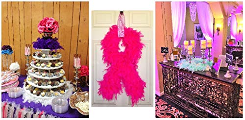 Cozy Glamour Solid Boas 6 Foot Long 50 Gram Great For Parties, Crafts, And Fun! (Medium Blue) #TOP2