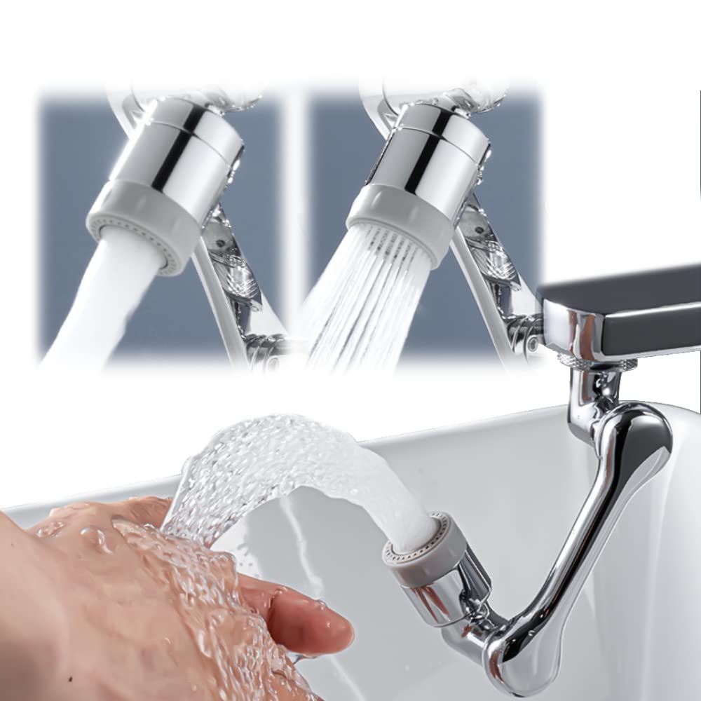 1080 Faucet Extender,Universal Rotating Splash Filter Faucet,Faucet