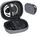 CaseSack case for Golf GPS Like GolfBuddy Voice, Voice 2, Bushnell NeoGhost, Garmin 010-01959-00 Approach G10,Mesh Pouches on Both lid and Base for GPS and Cable separatedly (Polyester Gray)