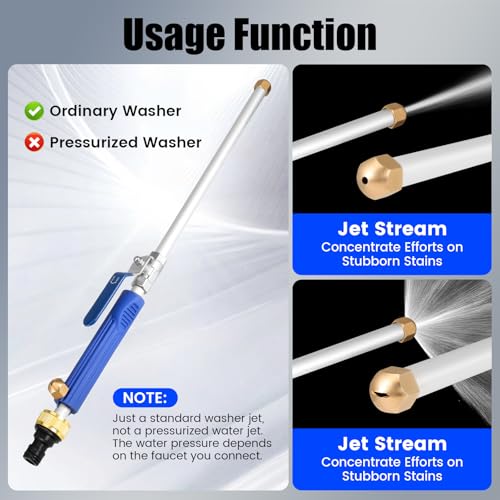 Hochdruck Sprühdüsen Set - 6 Stück Für Rohrreinigung & Abfluss