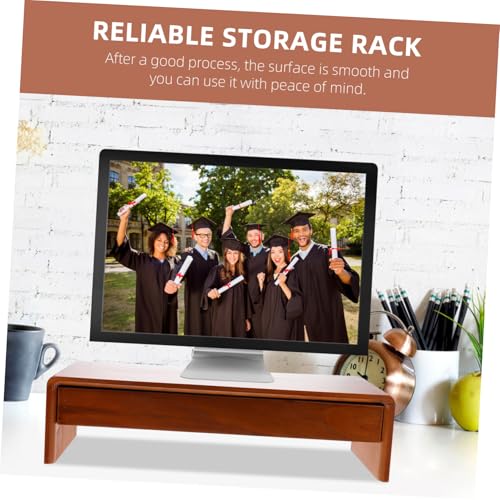 Support élévateur pour écran ordinateur compact en acier pour bureau - 5