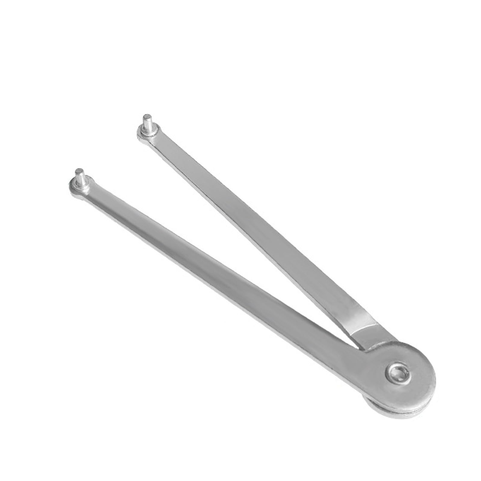 Buxuaaaa Silver Professional Dual-Pin Spanner Reinforced Tool Steel Two Color Variants For Mechanical Maintenance Angles Grinder Double Pin Wrench
