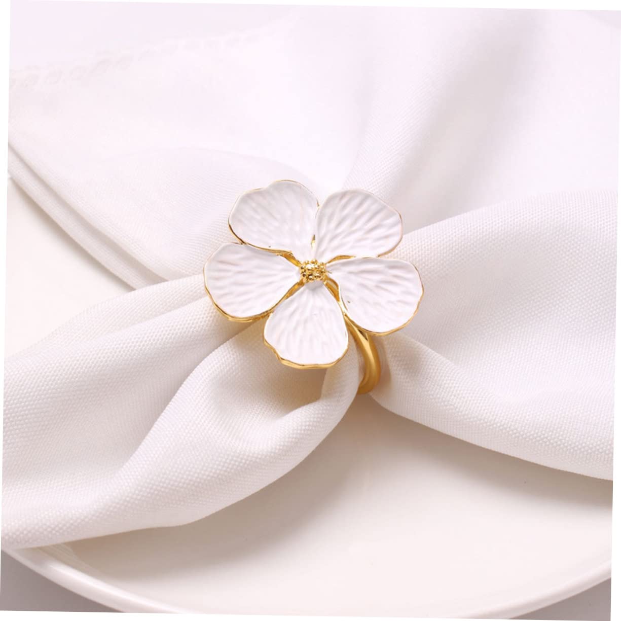 18stücke Teiliges Tischdeko Mit Blumenmotiven Napkinringe Für Hochzeiten Partys Und Festliche Anlässe Stilvolle Serviettenhalter Für Ansprechende Tischgestaltung