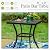 Sophia & William Outdoor Bar Set, Patio Bar Table and Chairs Set, Counter Height Patio Set - 2 x Swivel Bar Chairs, 1 x Square Bar Table for Porch, Yard, Garden, Balcony, Deck