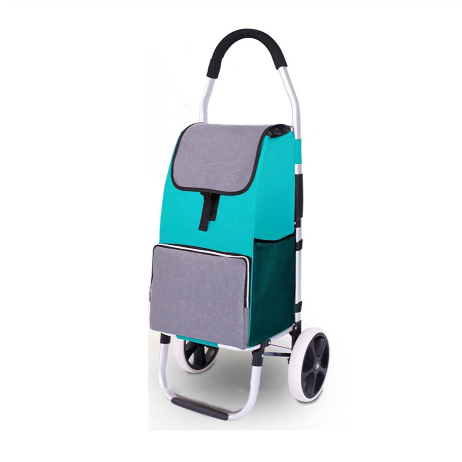 KFGISD, for Easy to Climb Stairs Large Capacity Trolley Shopping Portable Utility Carts,Folding Shopping Trolley