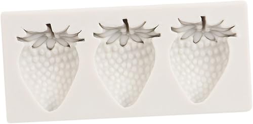 Miniatura 5 de Moldes de silicona para decoración de pasteles de chocolate y fresas, para decoración de cupcakes, pasta de goma de mascar, arcilla polimérica,