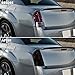 SQQP Tail Light Taillight Cover Guard Rear Light Cover Kit Fit for 2011-2014 Chrysler 300/300C(Smoked Black)