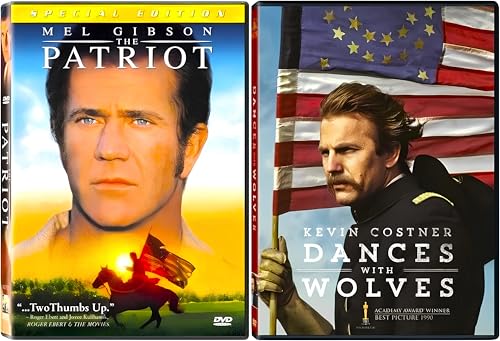The Patriot + Dances with Wolves (Mel Gibson & Kevin Costner - Special Edition) [DVD] [Region Free]