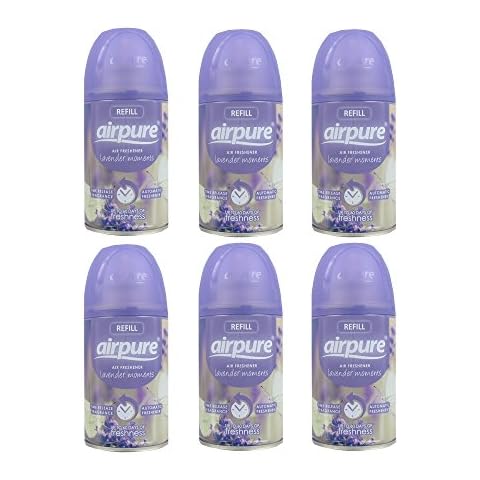 6x Airpure Lavender Moments Freshmatic Refills Cover