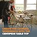 Bora Centipede Folding Work Table - Portable Workbench, 24 x 48 in Work Surface, 1500 lb Capacity, Perfect 30