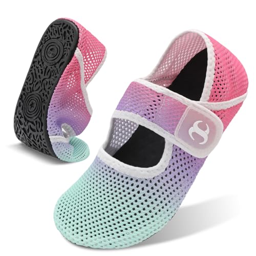 Image of Water Shoes for Women Men Barefoot Beach Swim Aqua Socks Summer Wide Slides Sandals Quick Dry Pool River Sea Sock Shoes