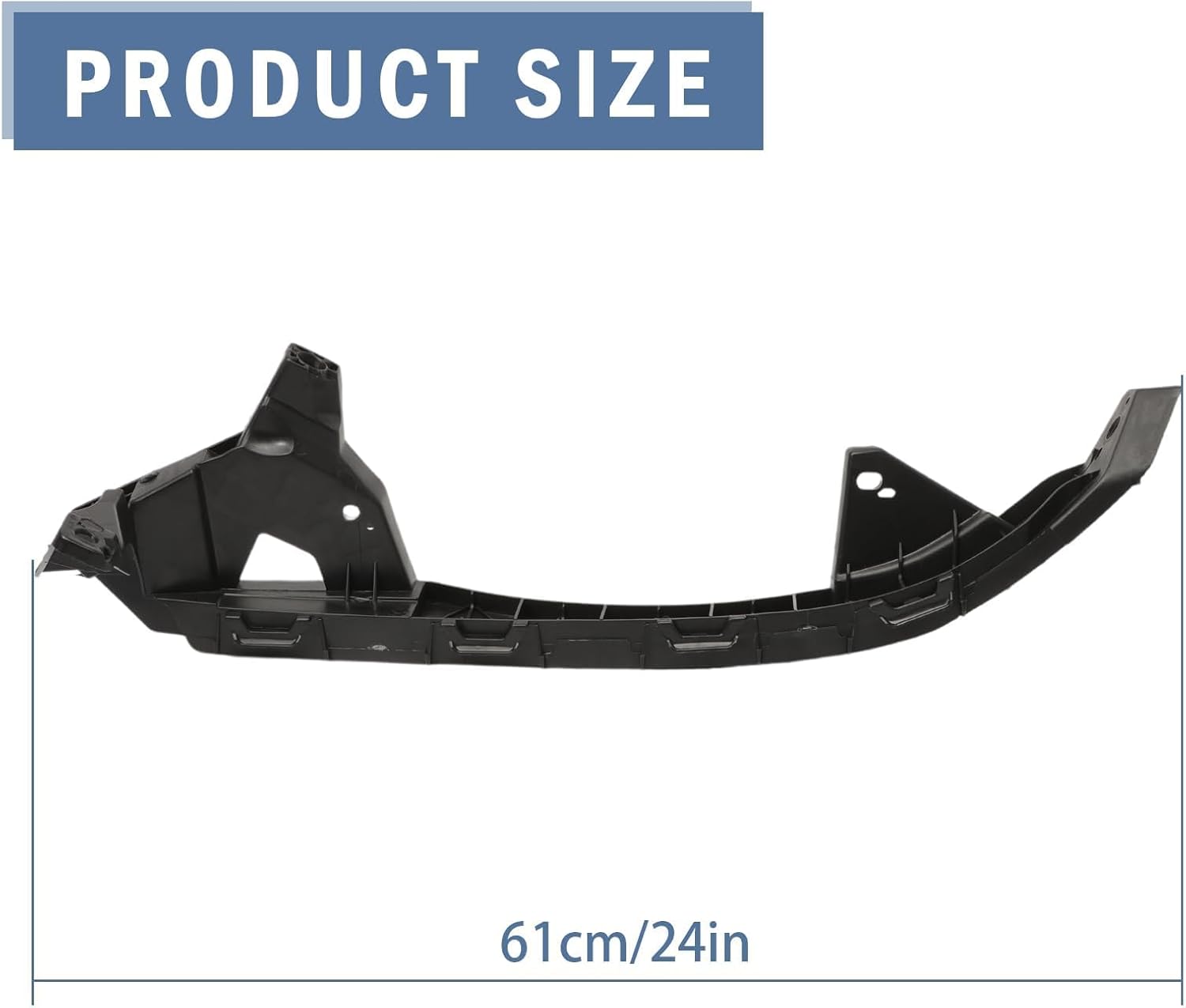 Headlight and Front Bumper Bracket Mount Support Retainer Kit for Accord 2013-2017 Left Right Side Set of 4 Replace 71190-T2A-A01, 71140-T2A-A01, 71198-T2A-A01, 71193-T2A-A01