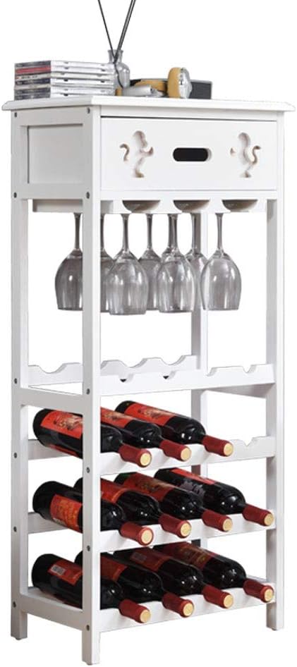 Wine Racks,Solid Wine Racks Free Standing Floor Bottle Wine Rack Display Shelves Creative Living Room Wine Rack Storage Shelf Wine Holder/a (D)