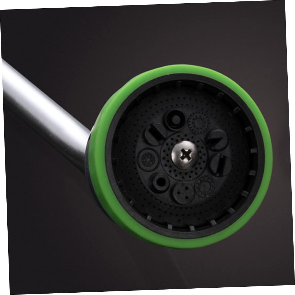 Pistola Acqua Multifunzione 18 Pollici 9 Getti, Alluminio Verde