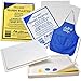 Masterson Sta-Wet Palette with Airtight Lid Keeps Paint Wet Fresh for Days, with Pack of 30 Acrylic Paper 8 1/2 in. x 7 in, and Pack of 3 Handy Palette Sponges + Bonus Gift Boutique Artist Full Apron