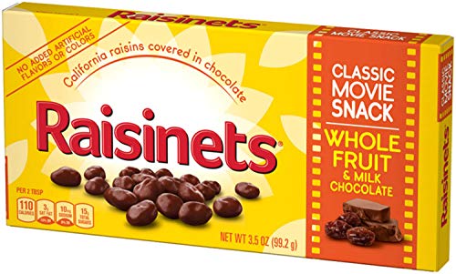 Raisinets Candy Theater Box, 3.5 Oz #TOP4