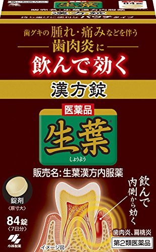 生葉漢方錠 84錠