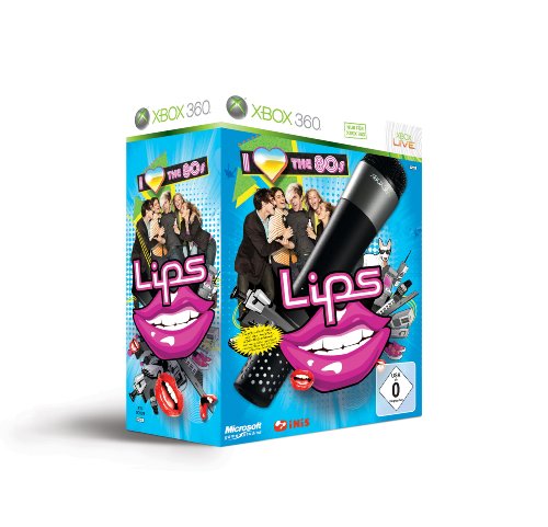 Lips: I love the 80s inkl. 1 Mikrofon - [Xbox 360]