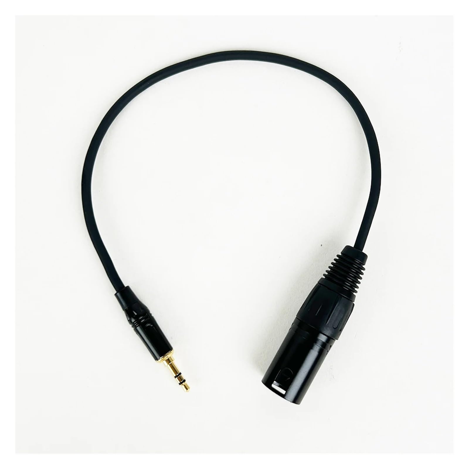Cavo adattatore da 3,5 mm a XLR maschio jack sbilanciato 1/8 di pollice TRS stereo a pin cavo audio for microfono(1m)