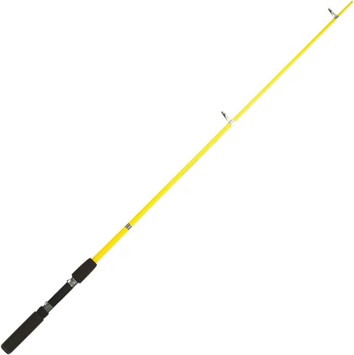 Pack-It Telescopic Spinning Rod, Yellow, 5-Feet 6-Inch